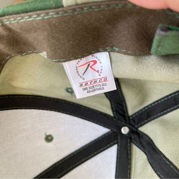 Rothco Supreme Camo Low Profile Cap – Camouflage Baseball Cap - Picture 6 of 6